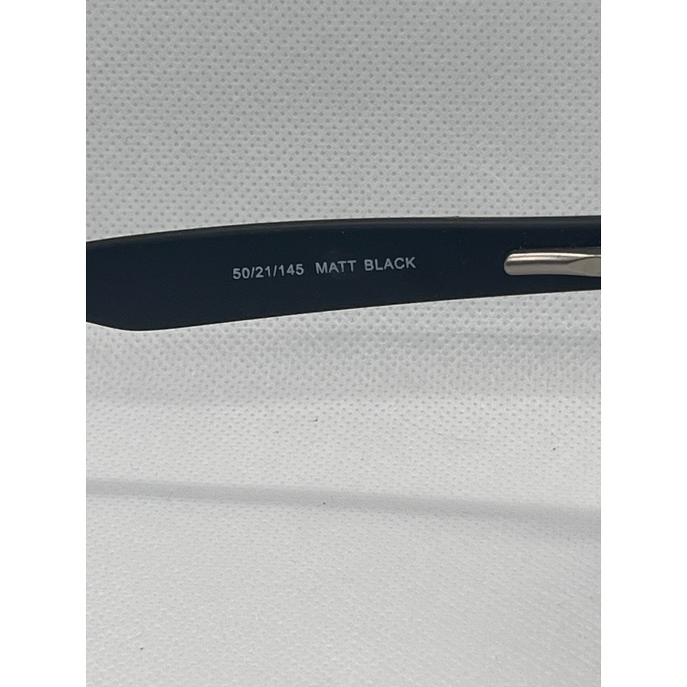 Marc Hunter Sunglasses Classic Wayfarer Style Matt Black 50/21/145 View 3